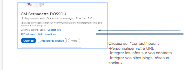 13 Url personnalise sur Linkedin