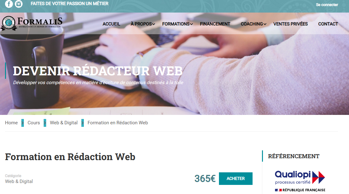 12 Formations En Rédaction Web A Connaître