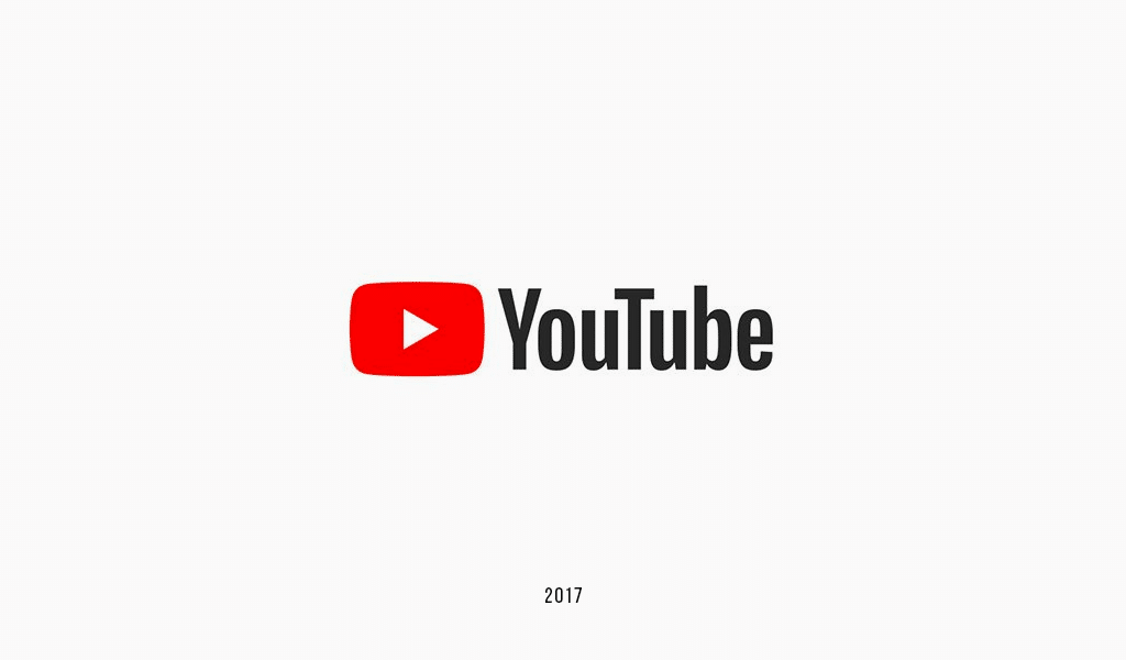 Le logo YouTube en 2017