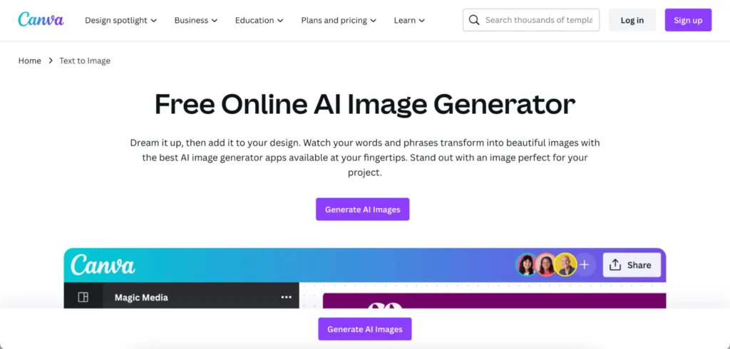 jpeg optimizer image9 1 1 3. Canva AI