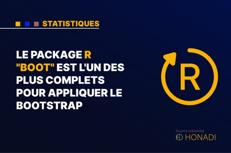 10. Le package R boot est l'un des plus complets pour appliquer le bootstrap