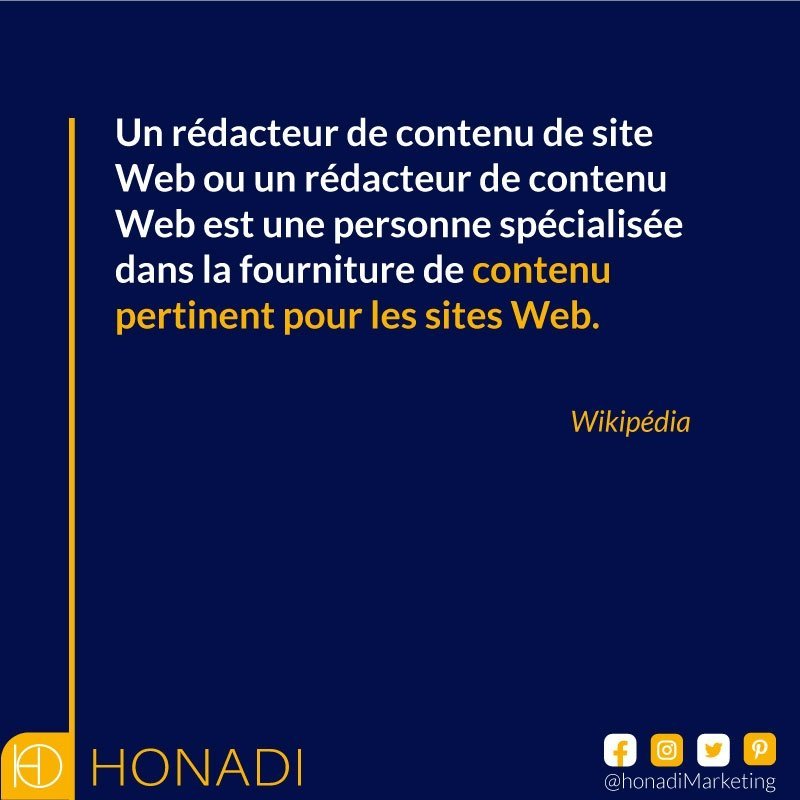 redacteur web