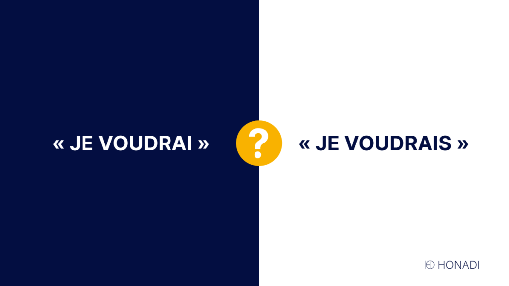 je voudrai ou je voudrais