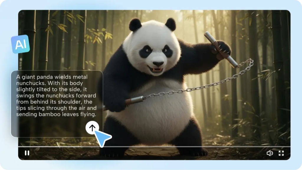 A giant Panda