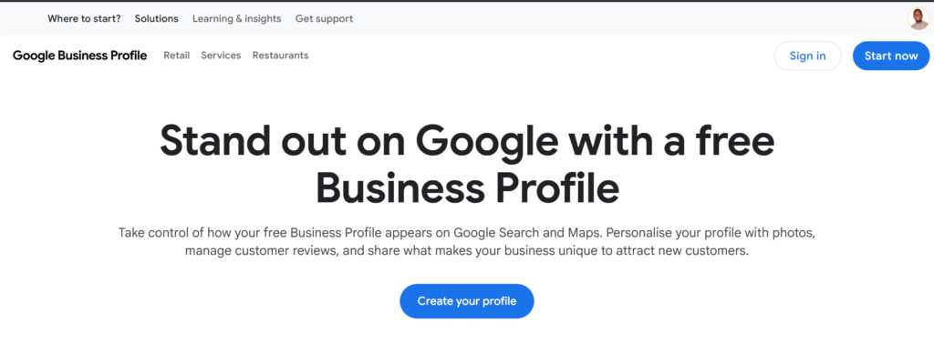 Google Business Profile Google Business Profile