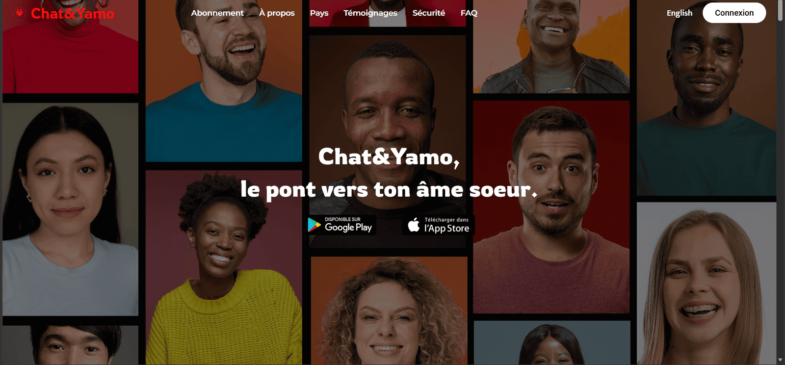 Aperçu du projet Chat&Yamo présenter par Honadi