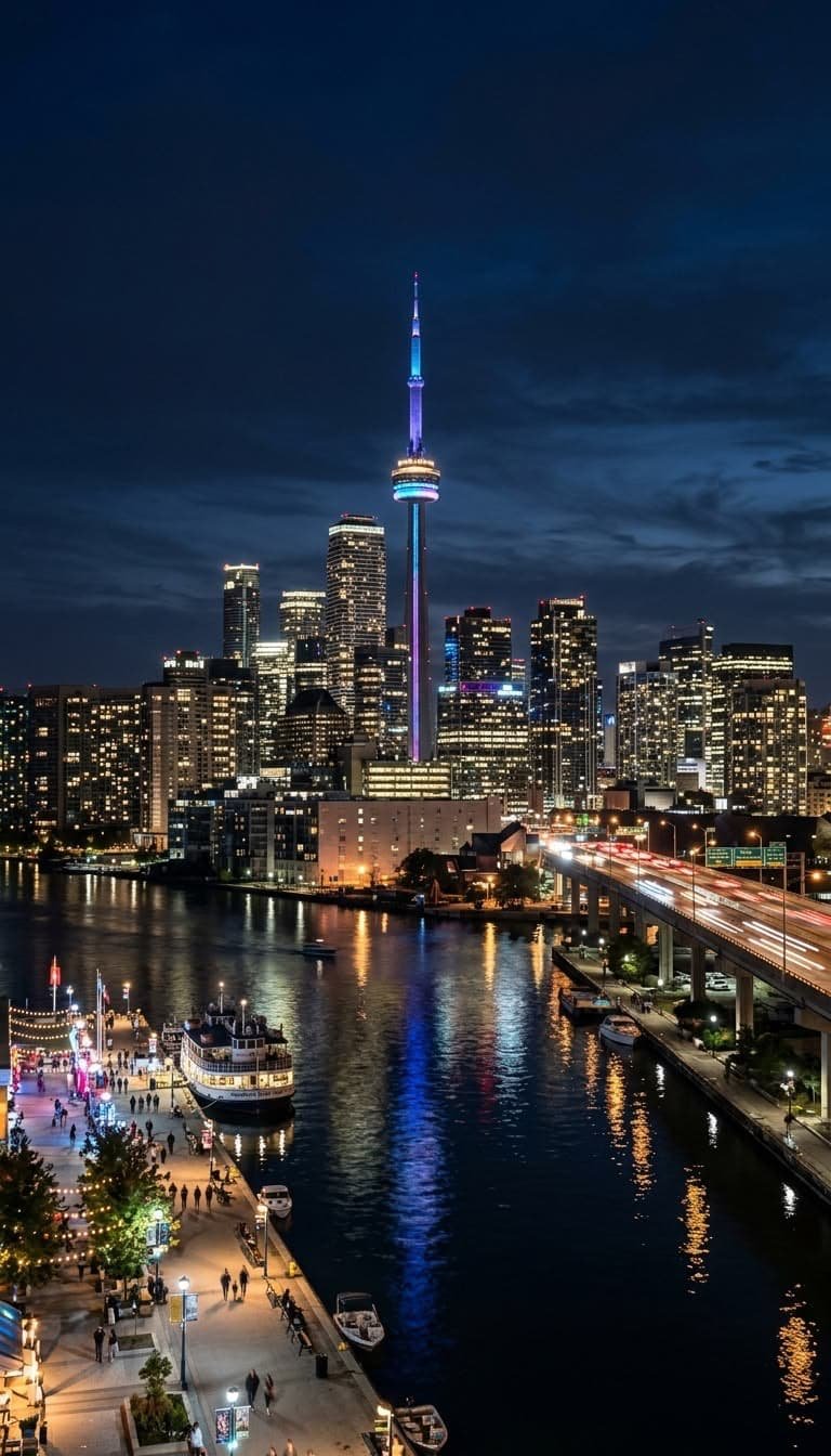 Vu depuis le ciel de Toronto