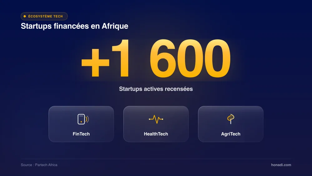 infographie 1 startups financees afrique Écosystème startup africain : plus de 1 600 startups financées