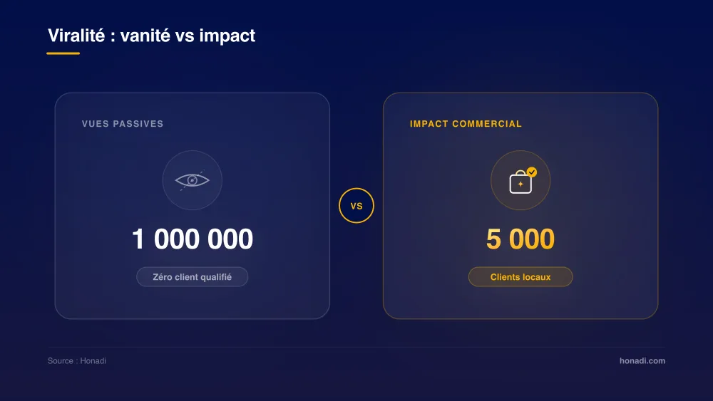 Viralité : vanité vs impact